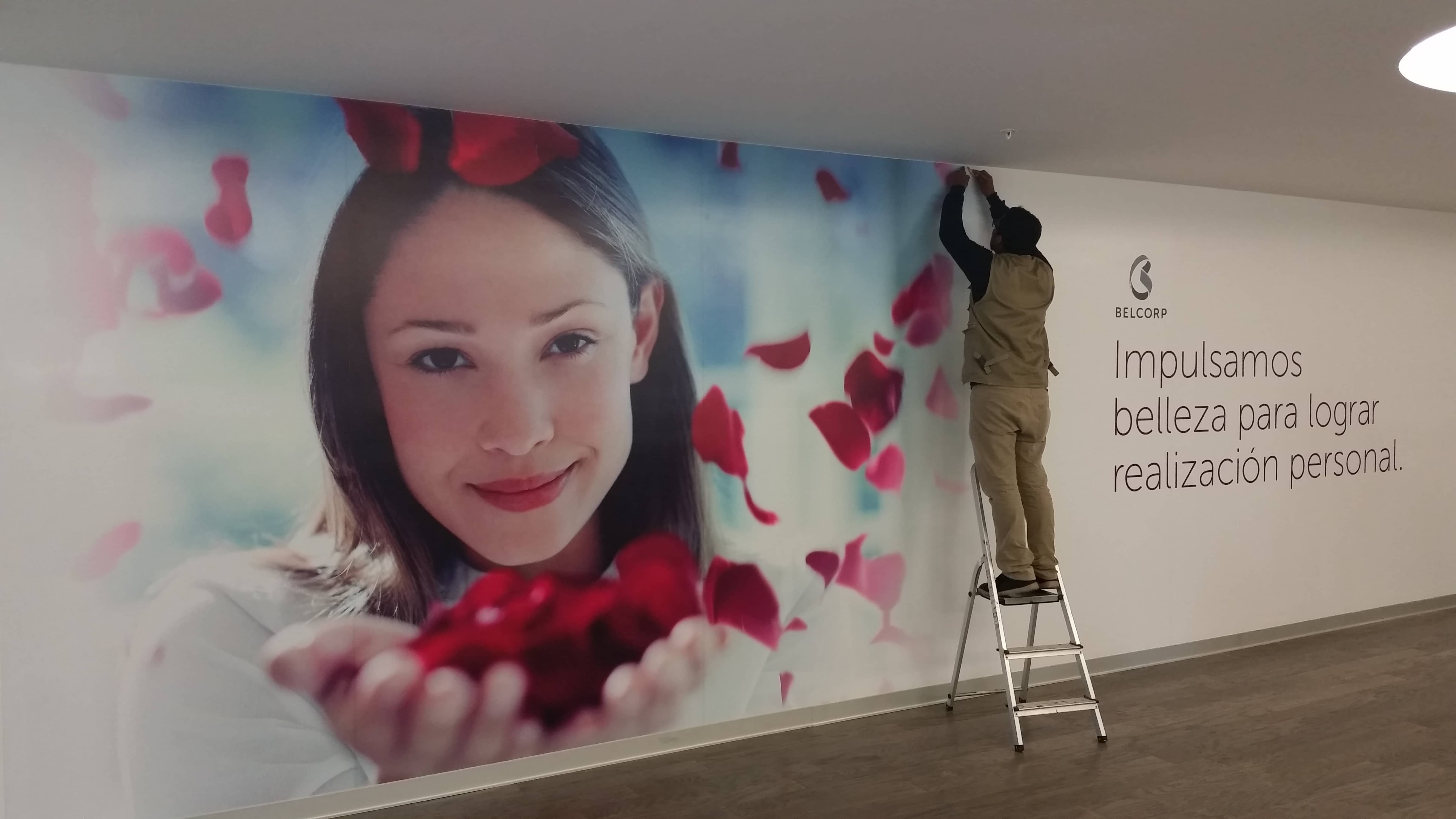 impresión en pared 1